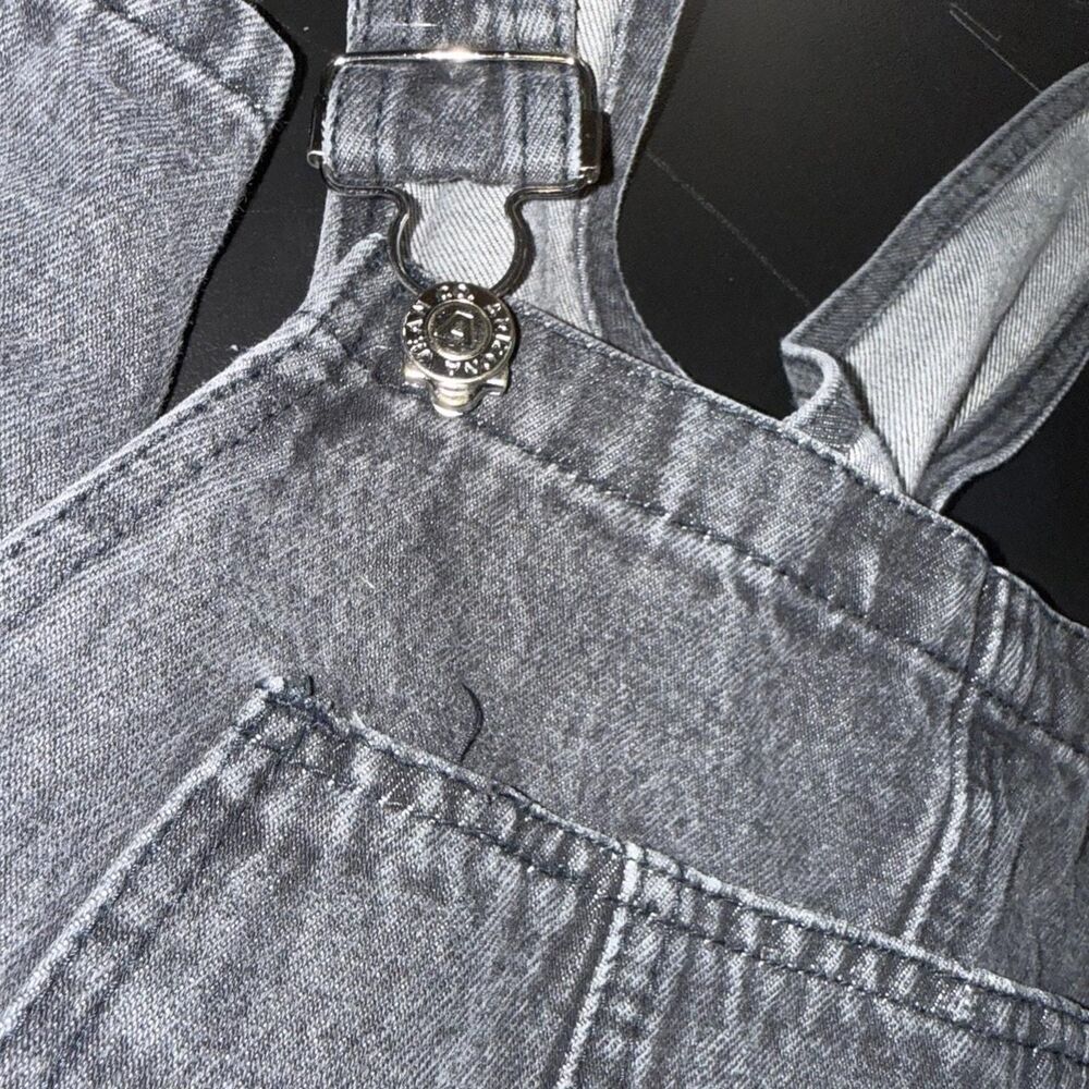Y2K Arizona Women's Black Overalls Med - Picture 2 of 8